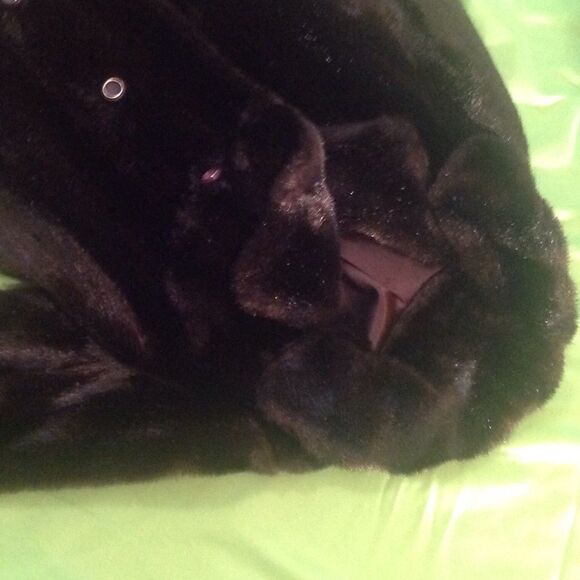 VINTAGE Dubrowsky & Joseph faux fur coat size 14? - Picture 8 of 8